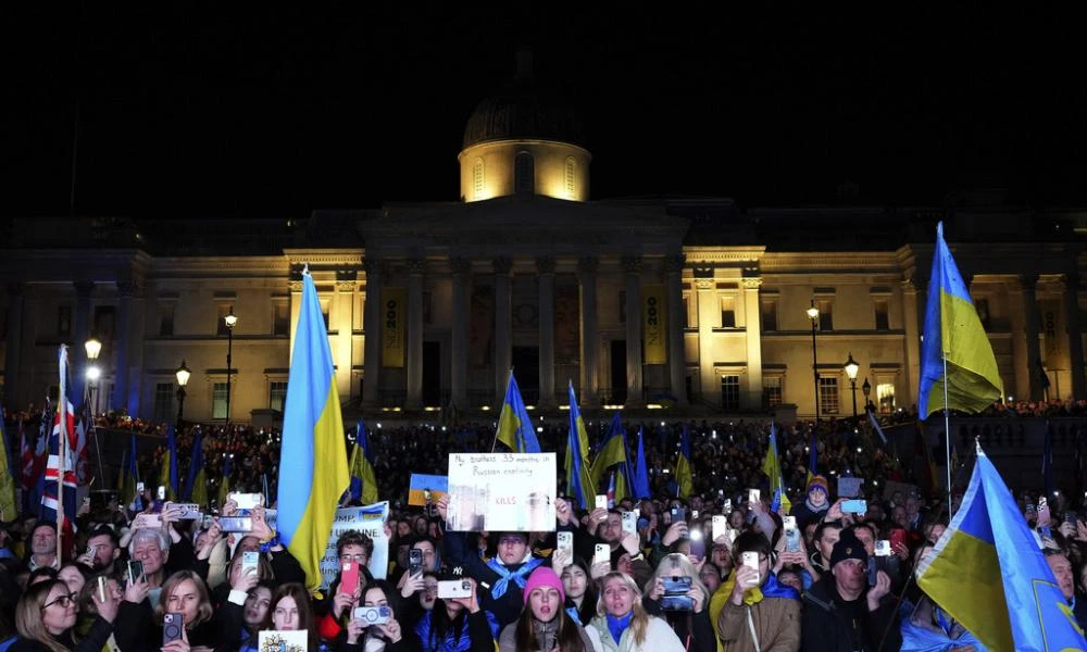 Διαδήλωση αύριο στο Λονδίνο για την υποστήριξη στην Ουκρανία